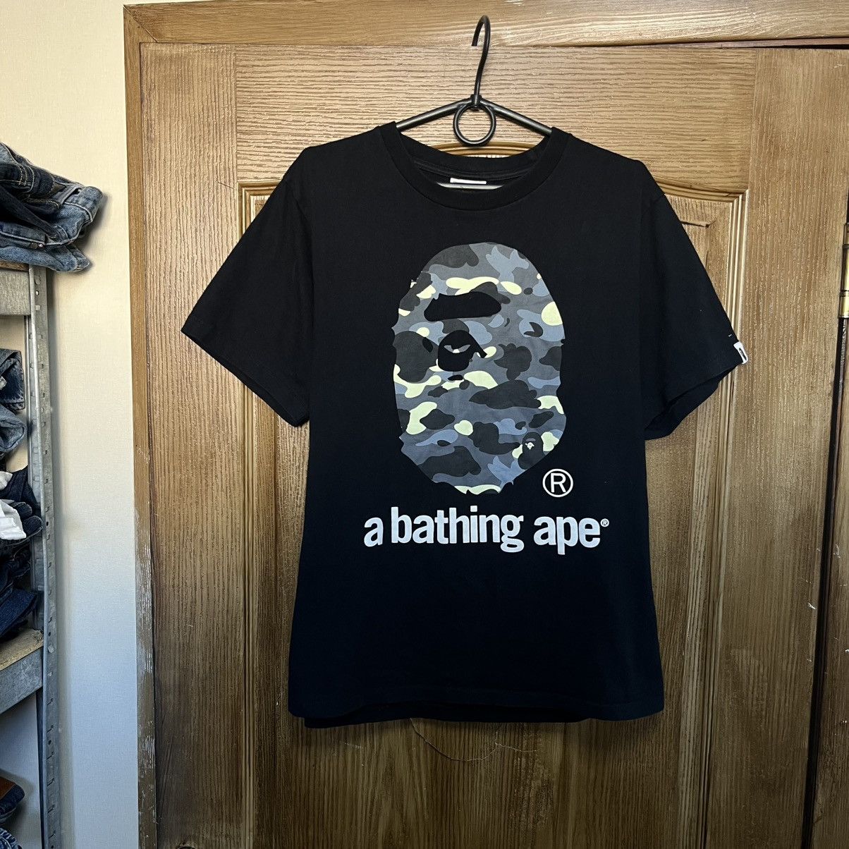 Bape BAPE CAMO HEAD BY BATHING APE TEE Size US M / EU 48-50 / 2 - 1 Thumbnail