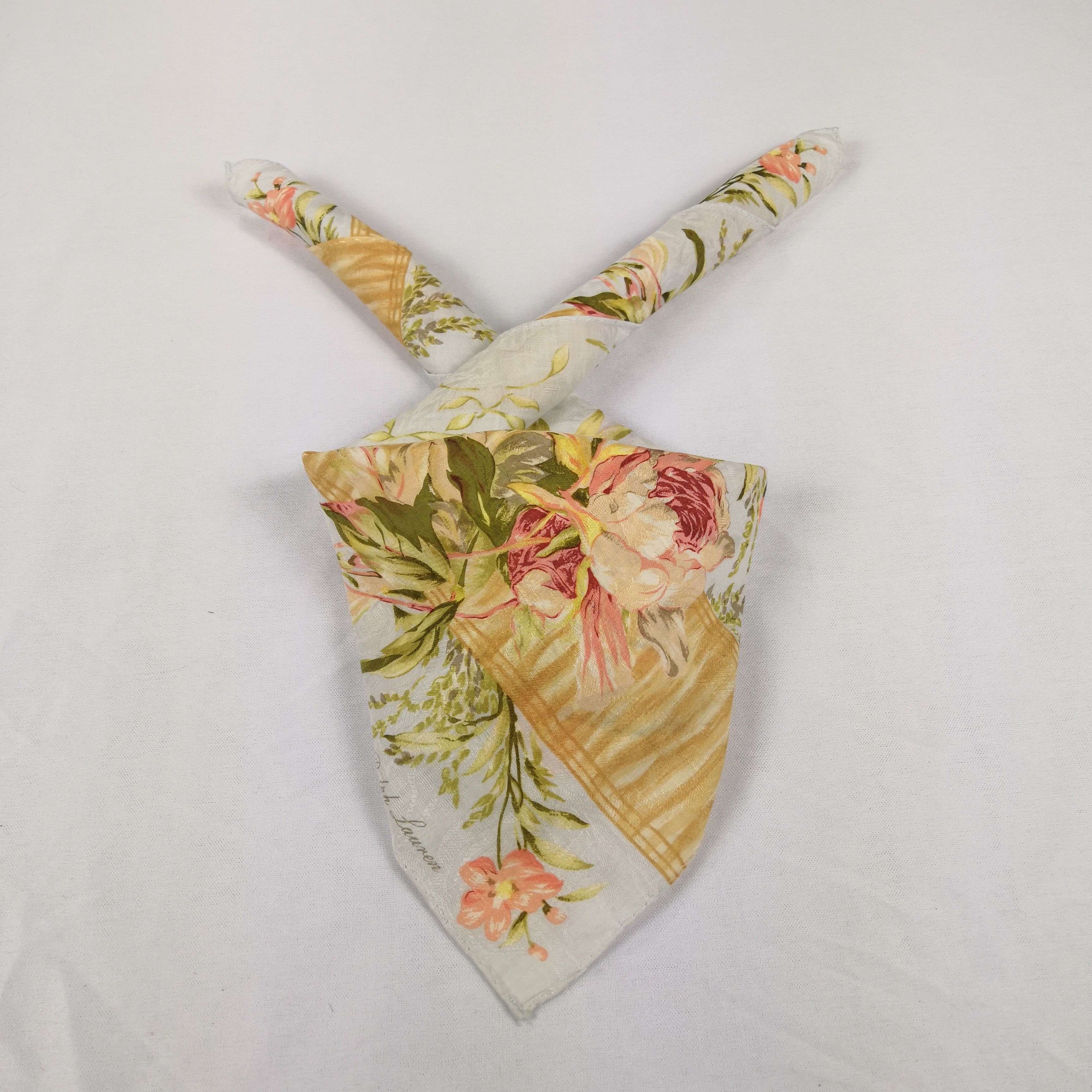 Ralph Lauren Vintage Ralph Lauren Scarf Neckerchief Bandana Handkerchief Size ONE SIZE - 3 Thumbnail