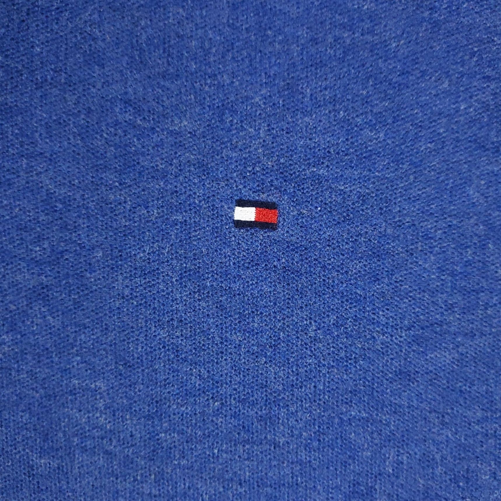 Tommy Hilfiger VINTAGE Tommy Hilfiger Polo Shirt Mens XL Blue Casual Shirt Adult XL Blue Logo Button-Front 100% Cotton Sports Preppy Mens Size US XL / EU 56 / 4 - 2 Thumbnail