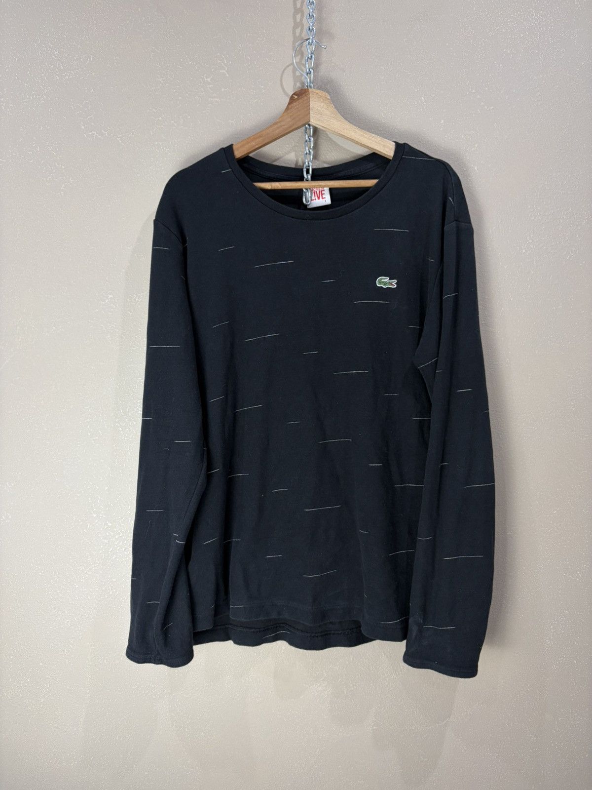 Lacoste Vintage Lacoste sweater made in France Size US XL / EU 56 / 4 - 1 Thumbnail