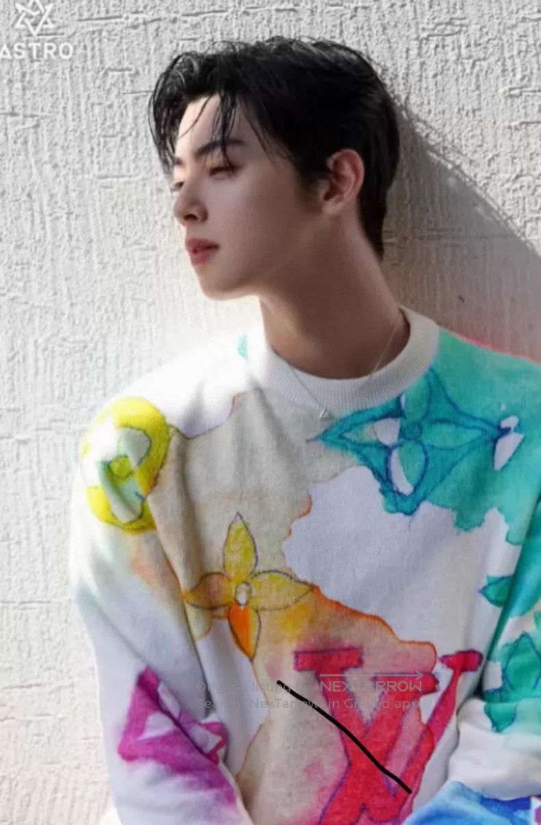 Louis Vuitton Louis Vuitton Ink printed sweatshirt Size US L / EU 52-54 / 3 - 8 Thumbnail