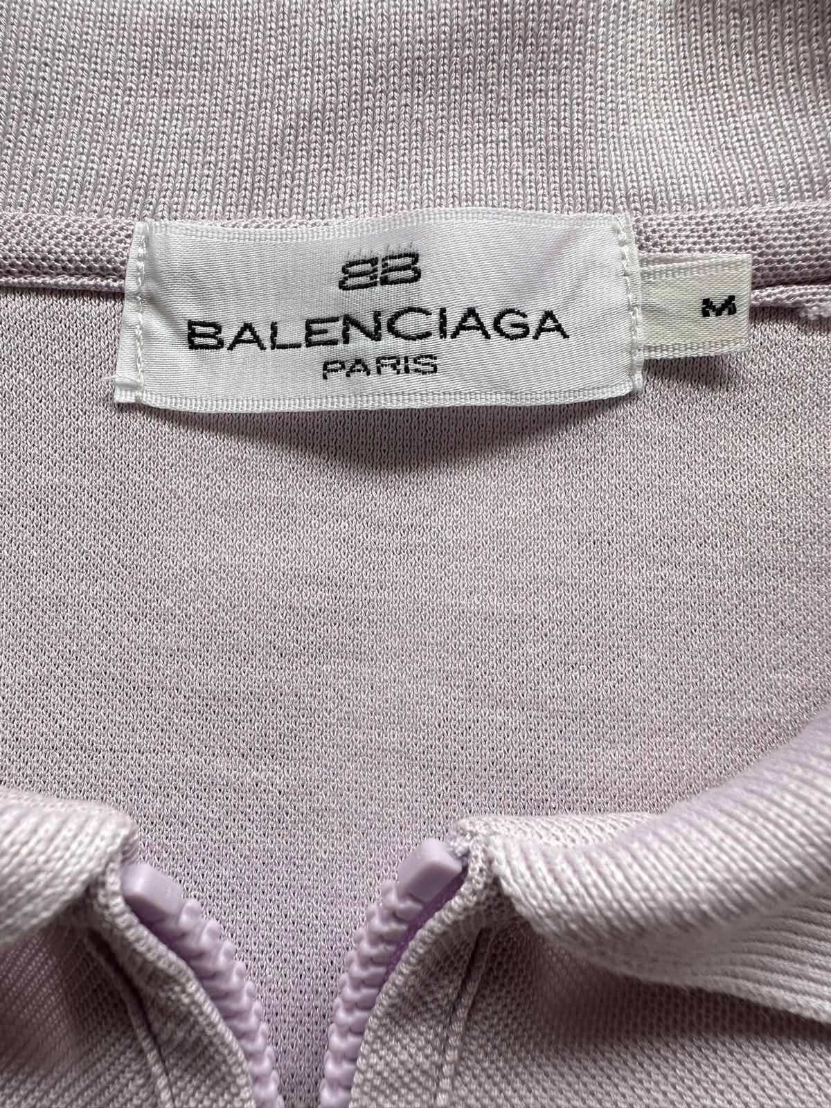 Balenciaga 90’s Balenciaga polo zipper up tee Size US S / EU 44-46 / 1 - 13 Thumbnail