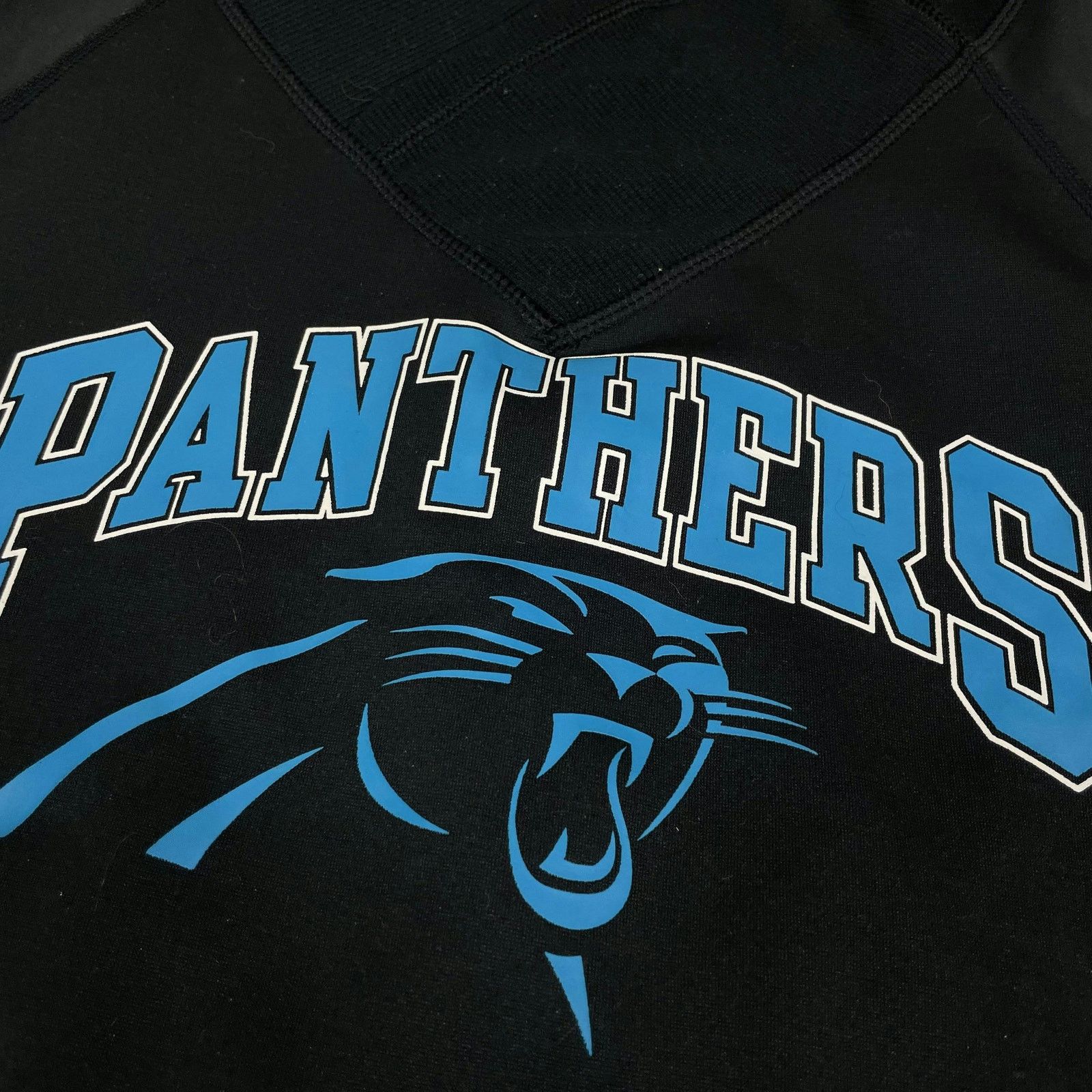 Nike Nike Therma Fit Men's Black Carolina Panthers Logo Hoodie L Size US L / EU 52-54 / 3 - 3 Thumbnail