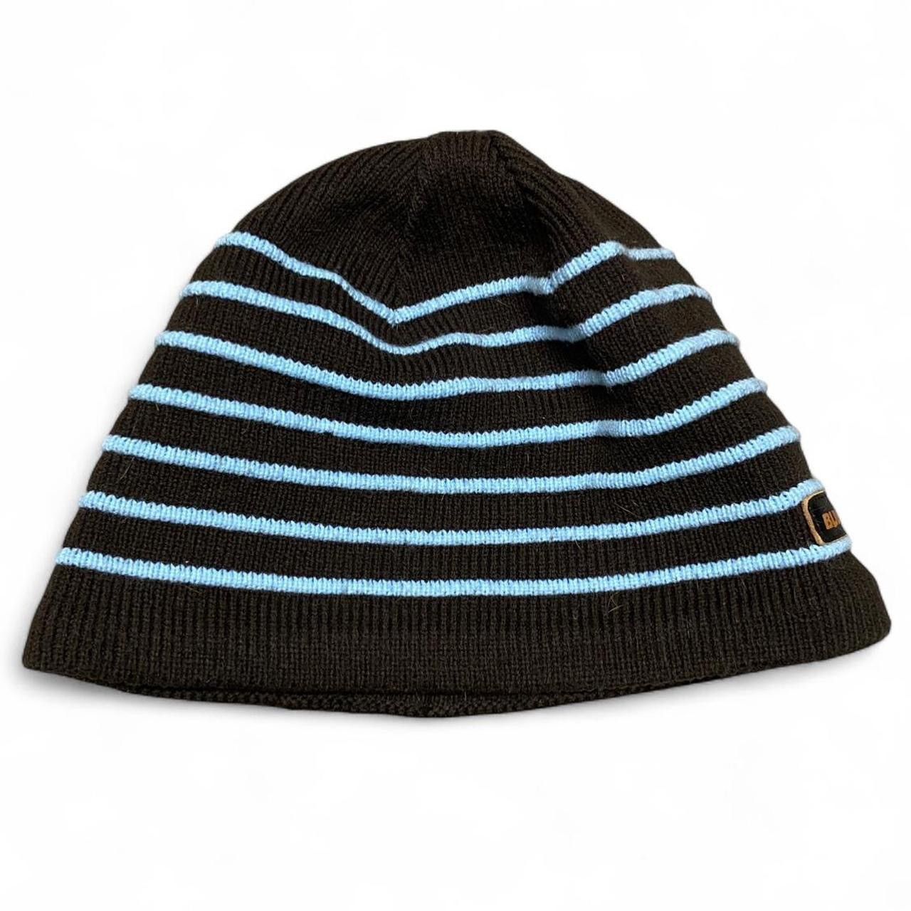 Other Y2k bula brown and baby blue stripper beanie Size ONE SIZE - 6 Thumbnail