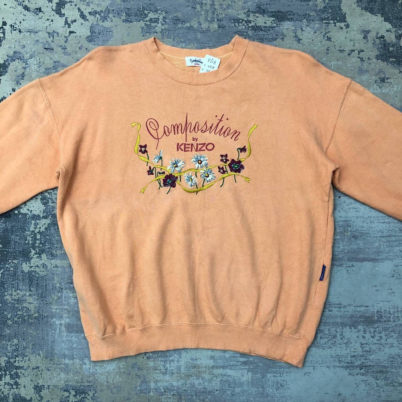 Composition by Kenzo × Kenzo Y718. VTG KENZO X COMPOSITION JAPAN SWEATSHIRTS Size US L / EU 52-54 / 3 - 2 Thumbnail