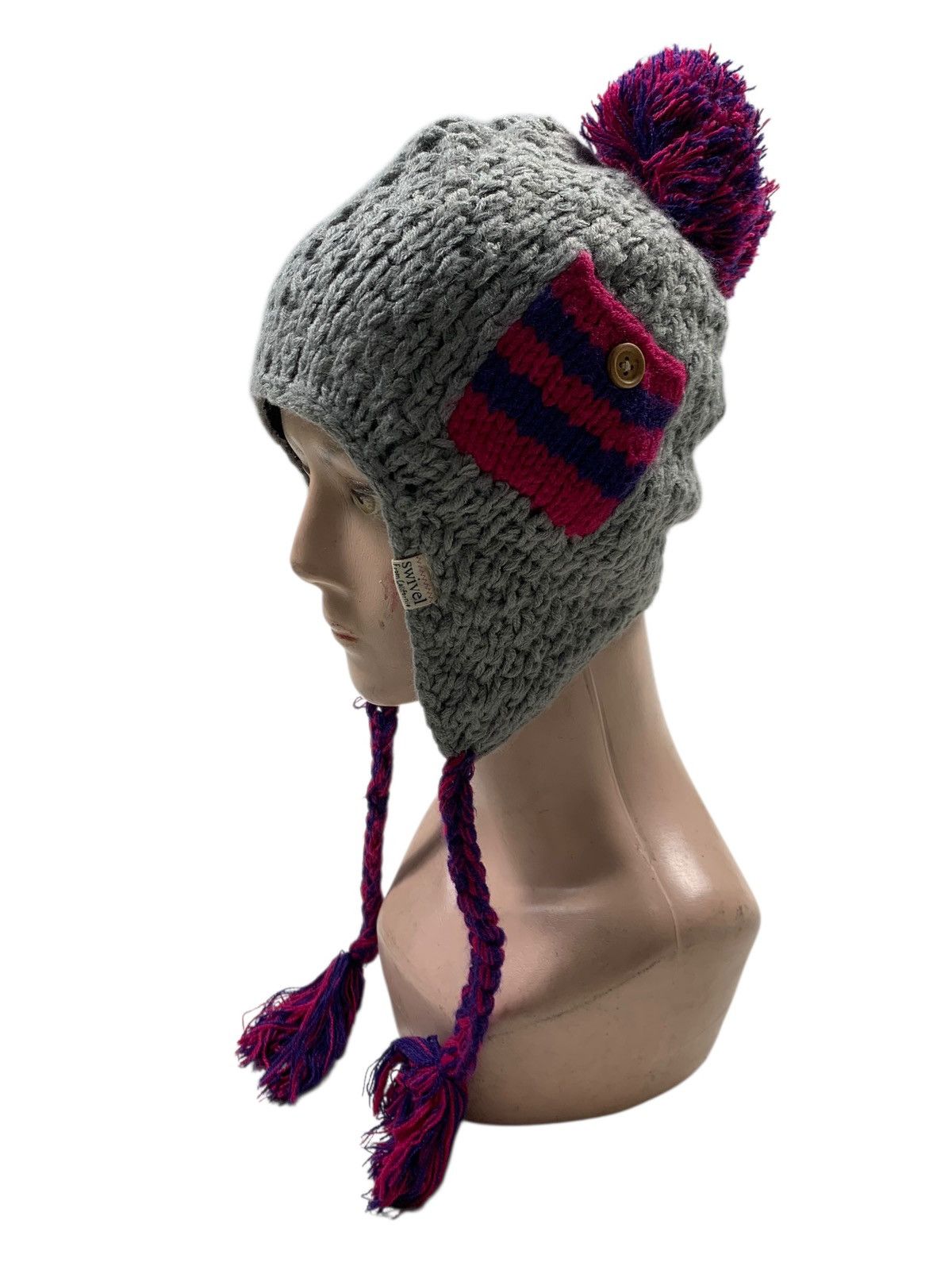 Japanese Brand × Kapital × Vintage Crochet knitted chapeaux Beanie Hats RARE Size ONE SIZE - 1 Thumbnail