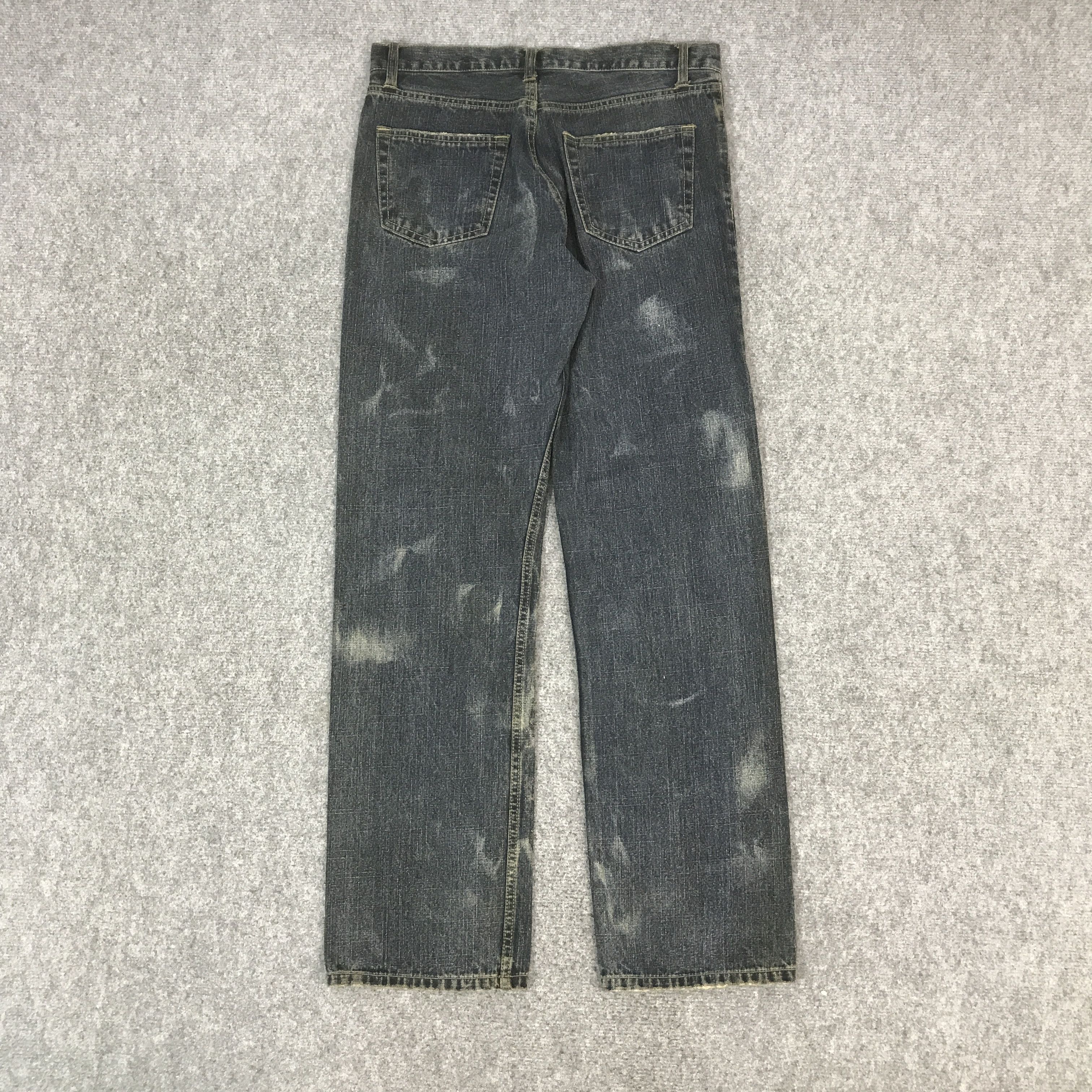 Japanese Brand JAPAN BRAND PUNK FREE BEAT DENIM PANTS K54B14 Size US 32 / EU 48 - 4 Thumbnail