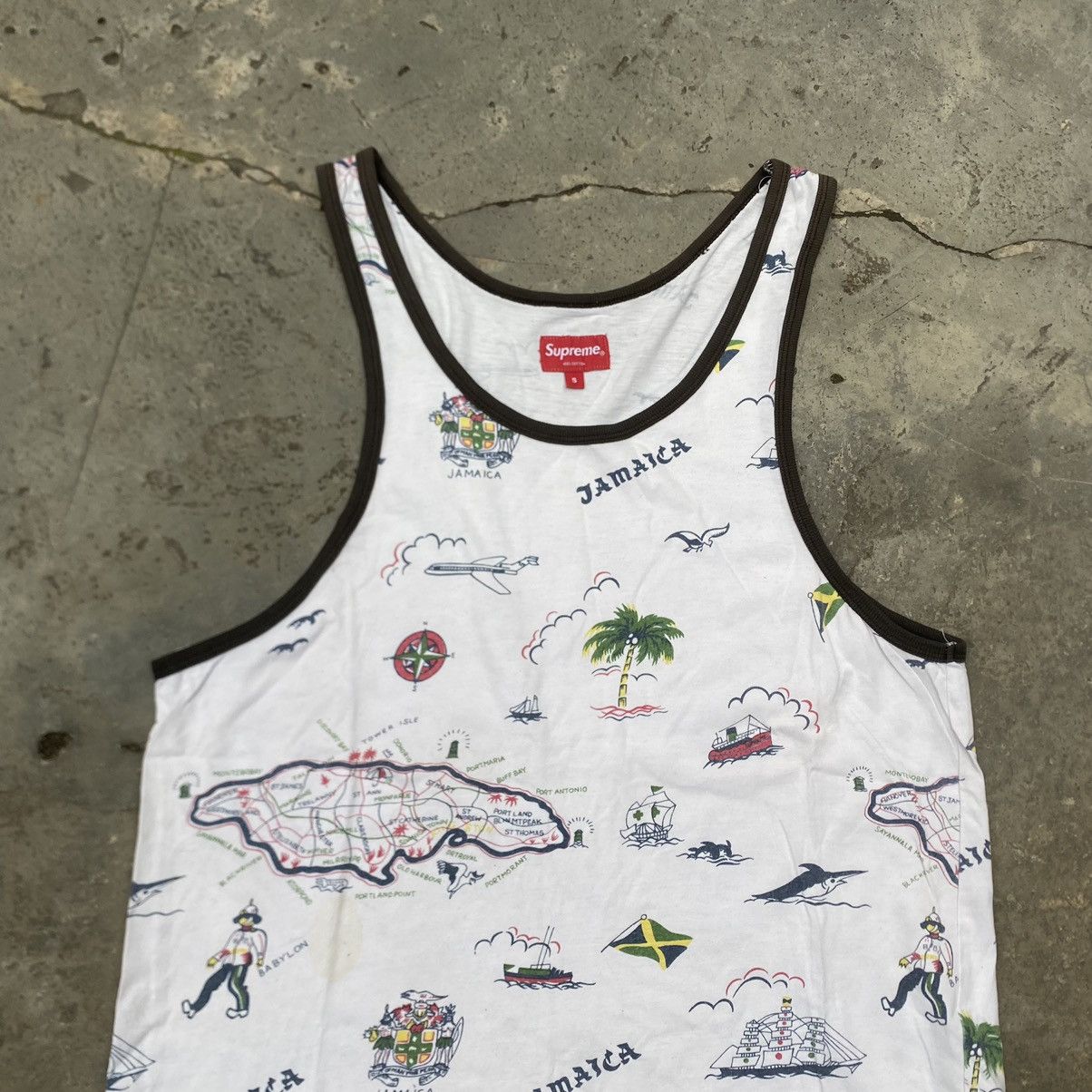 Supreme Supreme Jamaica Tank Top 2011 Size US S / EU 44-46 / 1 - 2 Thumbnail