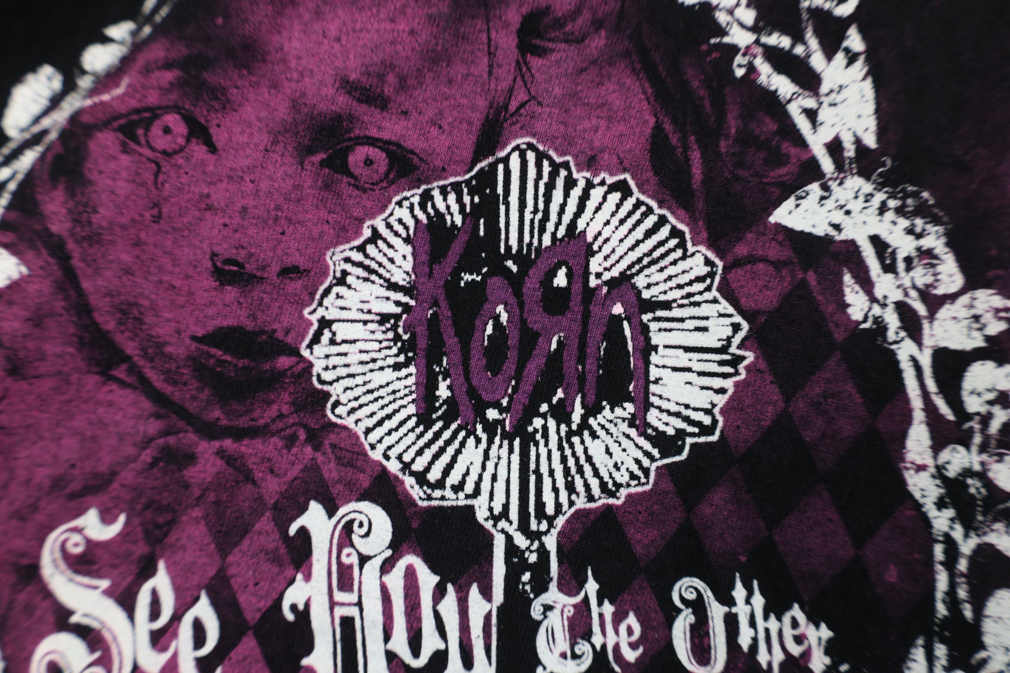 Vintage Vintage Y2K 2005 See You On The Other Side KORN Band T-Shirt Size US XXL / EU 58 / 5 - 7 Thumbnail