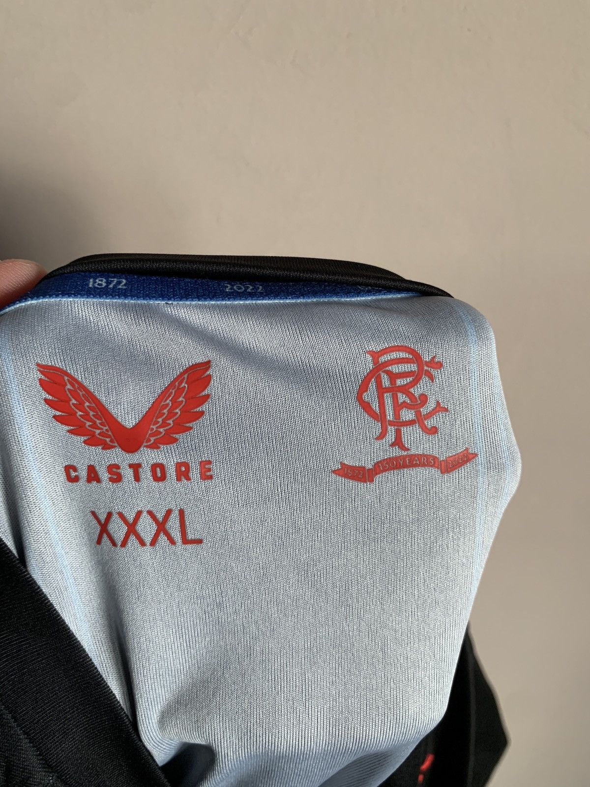 Other Rangers FC Glasgow 150 Year Away soccer jersey 2022 castore Size US XXL / EU 58 / 5 - 5 Thumbnail