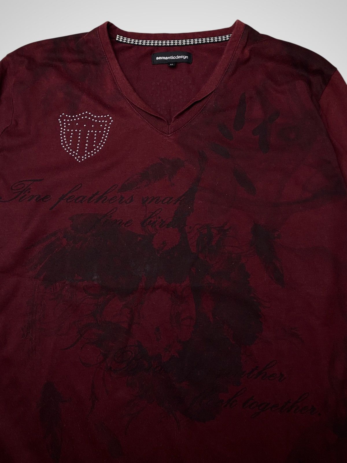 If Six Was Nine 2000's Semantic Design Vkei Tribal Longsleeve Size US M / EU 48-50 / 2 - 2 Thumbnail