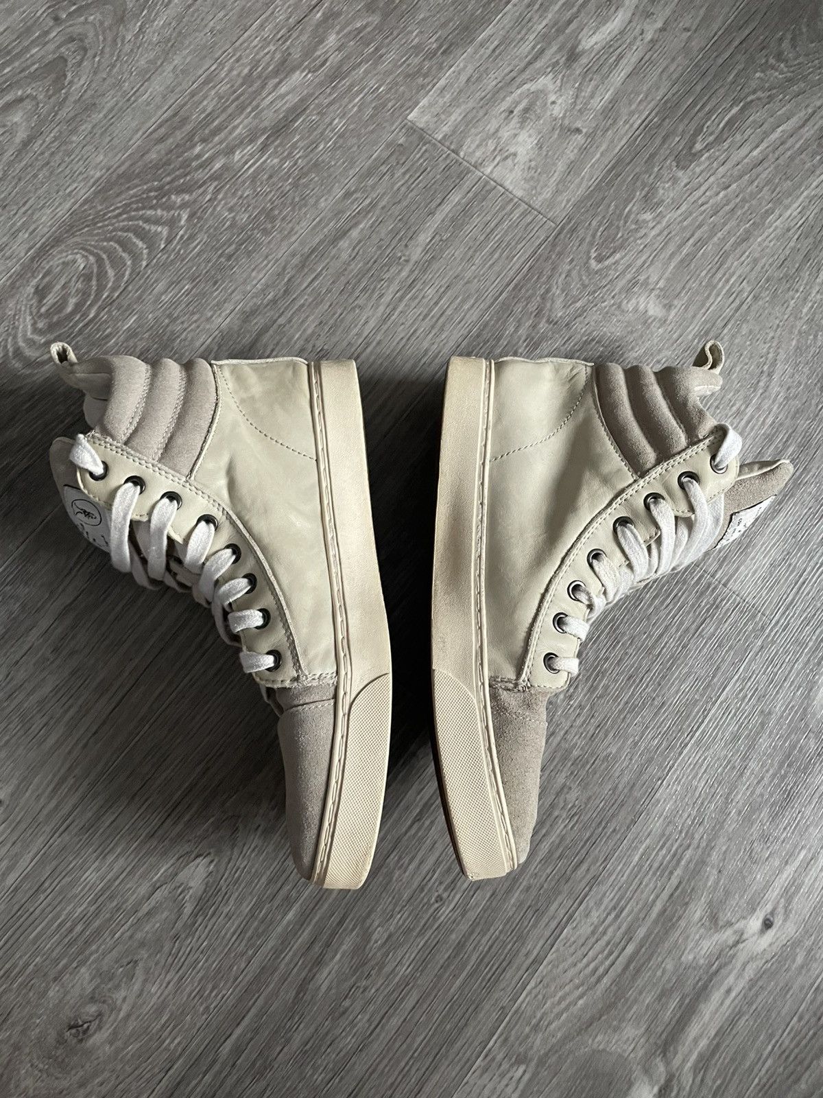 Allsaints ALLSAINTS SPITALFIELDS SUEDE HI-TOP SHOUS Size US 8 / EU 41 - 9 Thumbnail
