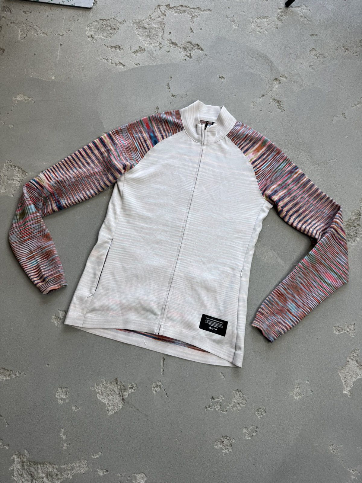 Missoni Authentic ADIDAS x MISSONI White Multicolor Track Jacket Size US S / EU 44-46 / 1 - 1 Thumbnail