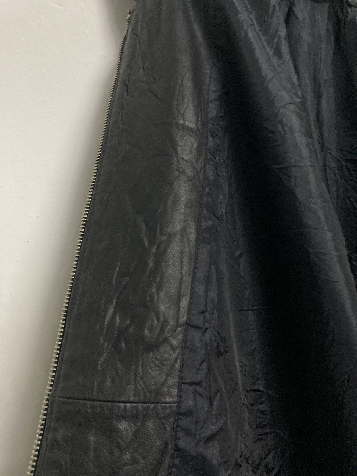 Genuine Leather Vintage Castelbajac Long Leather Jacket Size L Size US L / EU 52-54 / 3 - 18 Thumbnail