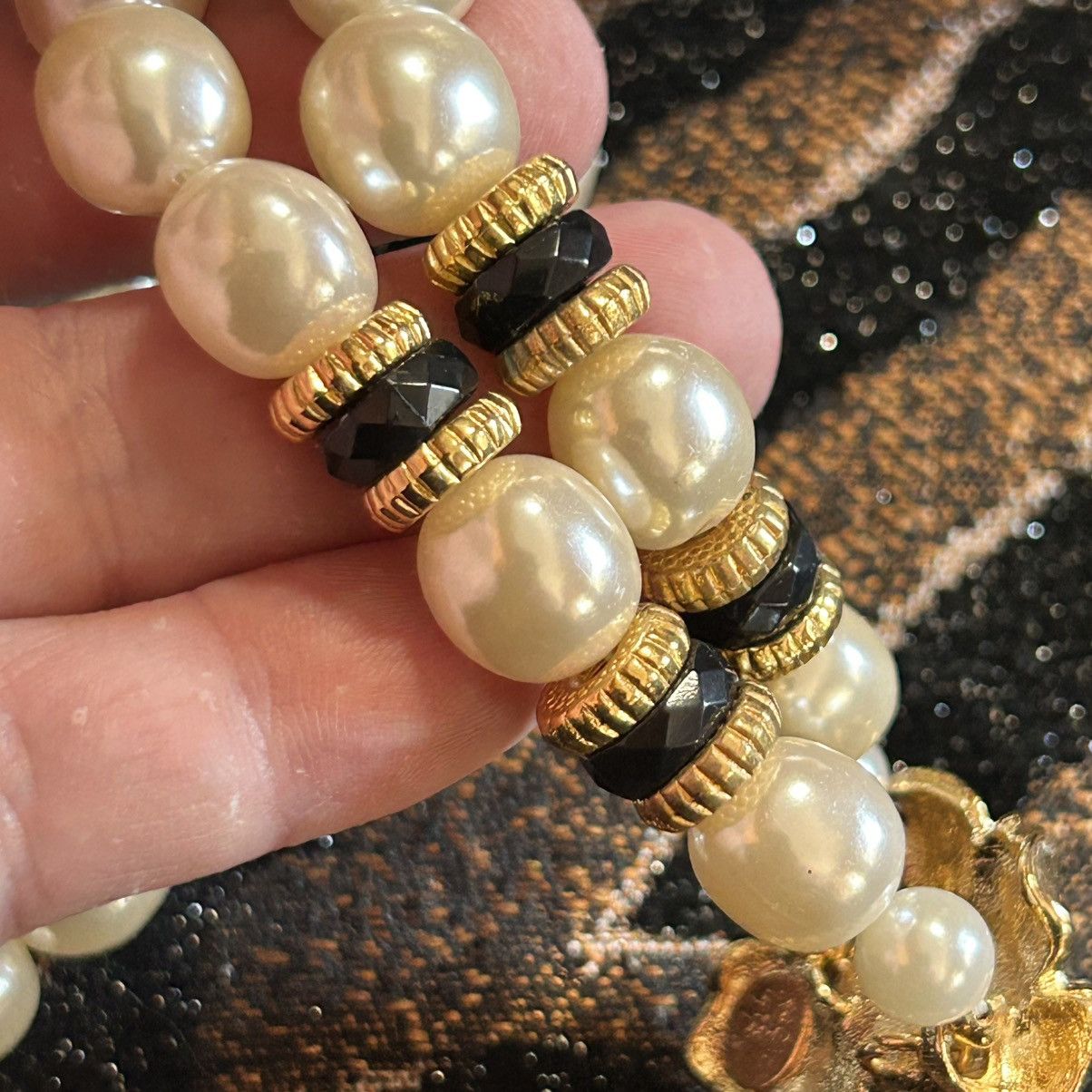 Vintage Vintage 80s Kenneth Jay Lane for Avon pearl bead necklace Size ONE SIZE - 6 Thumbnail