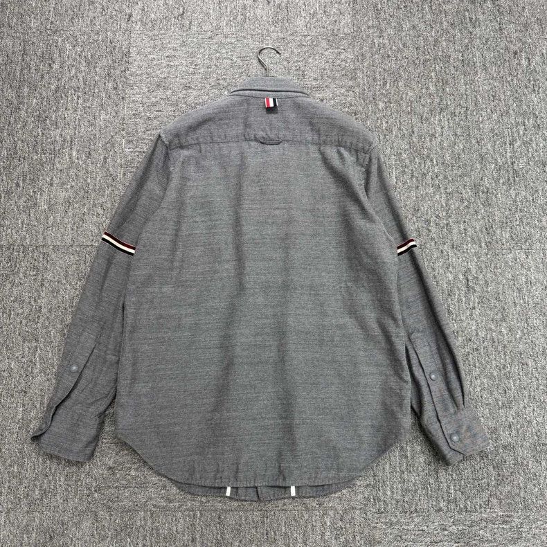 Thom Browne Thom Browne size2 Arm loop wool shirt Size US M / EU 48-50 / 2 - 6 Thumbnail