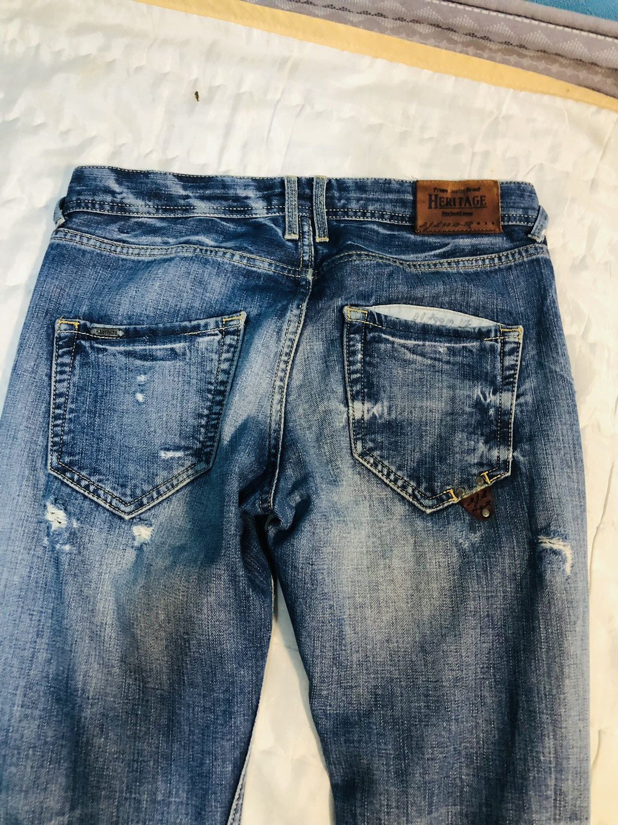 Pepe Jeans × Vintage Vintage Heritage Distressed Jeans (3) Size US 32 / EU 48 - 5 Thumbnail