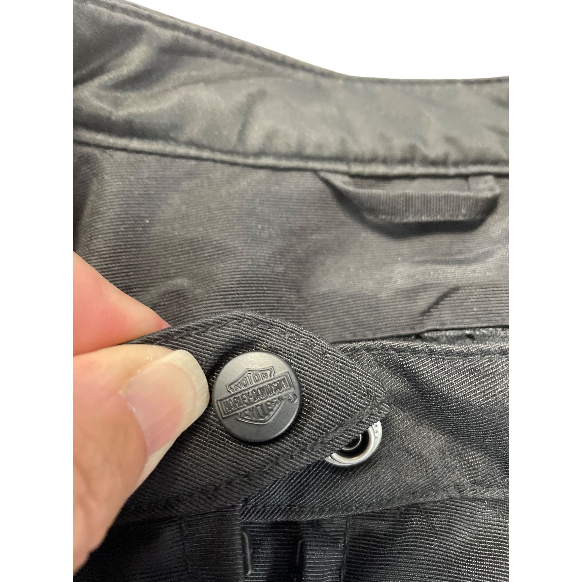 Harley Davidson Harley-Davidson Womens Black Riding Embroided poly blend Log Size XL / US 12-14 / IT 48-50 - 5 Thumbnail