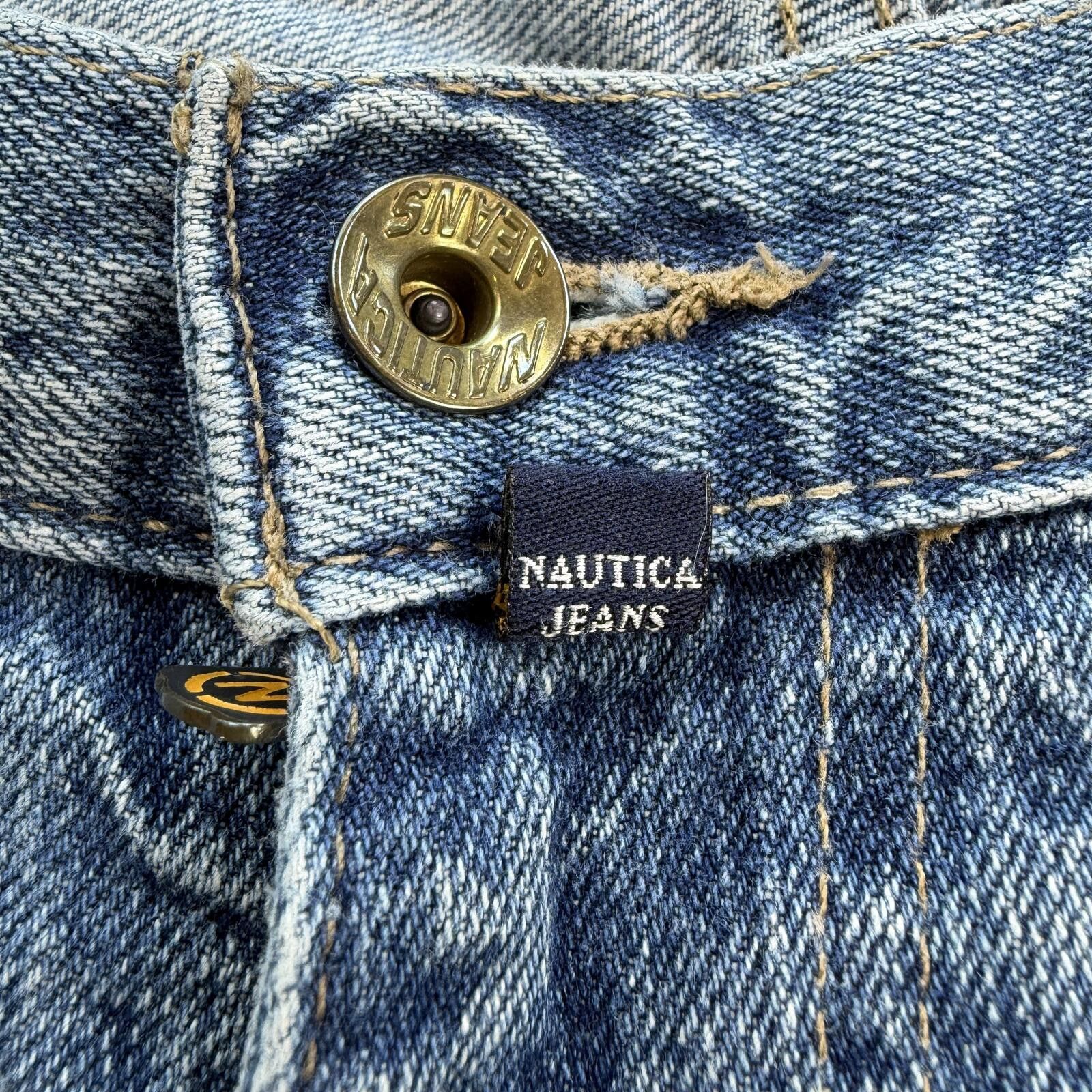 Nautica Vintage Nautica Jeans Co Blue Denim Jeans 34x34 Relaxed Fit Size US 34 / EU 50 - 4 Thumbnail
