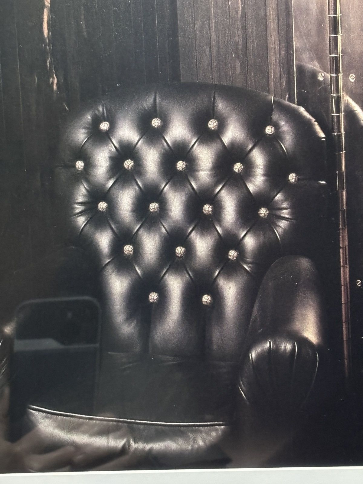 Chrome Hearts *Chrome Hearts* SUPER RARE Leather Chair Framed Art Size ONE SIZE - 4 Thumbnail
