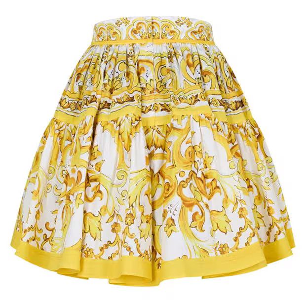 Dolce & Gabbana o1g2r1mq1024 Mini Skirts in Multicolor Size 30" / US 8 / IT 44 - 2 Thumbnail