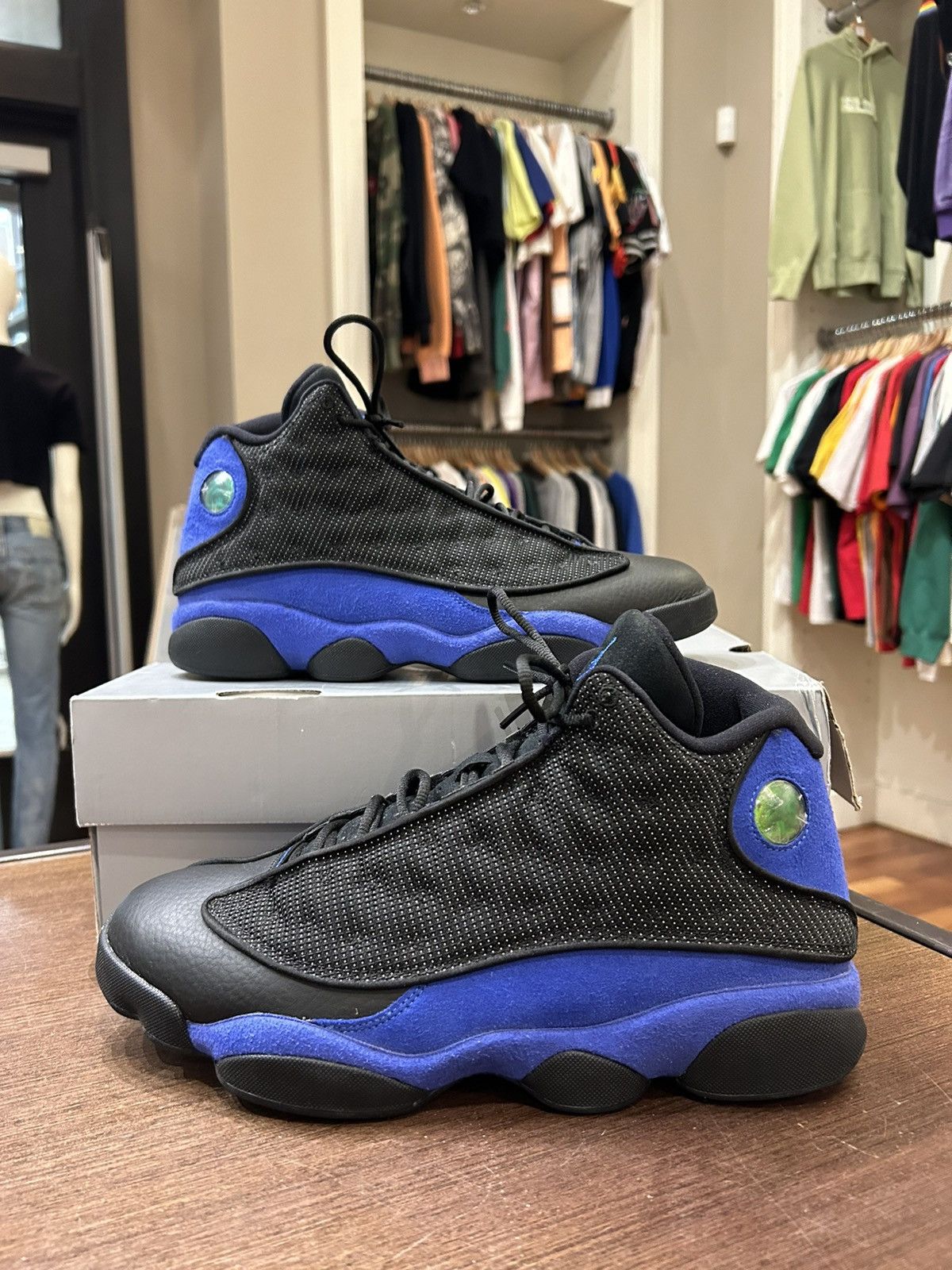 Jordan Brand Jordan 13 Retro Black Hyper Royal Size US 11 / EU 44 - 1 Thumbnail