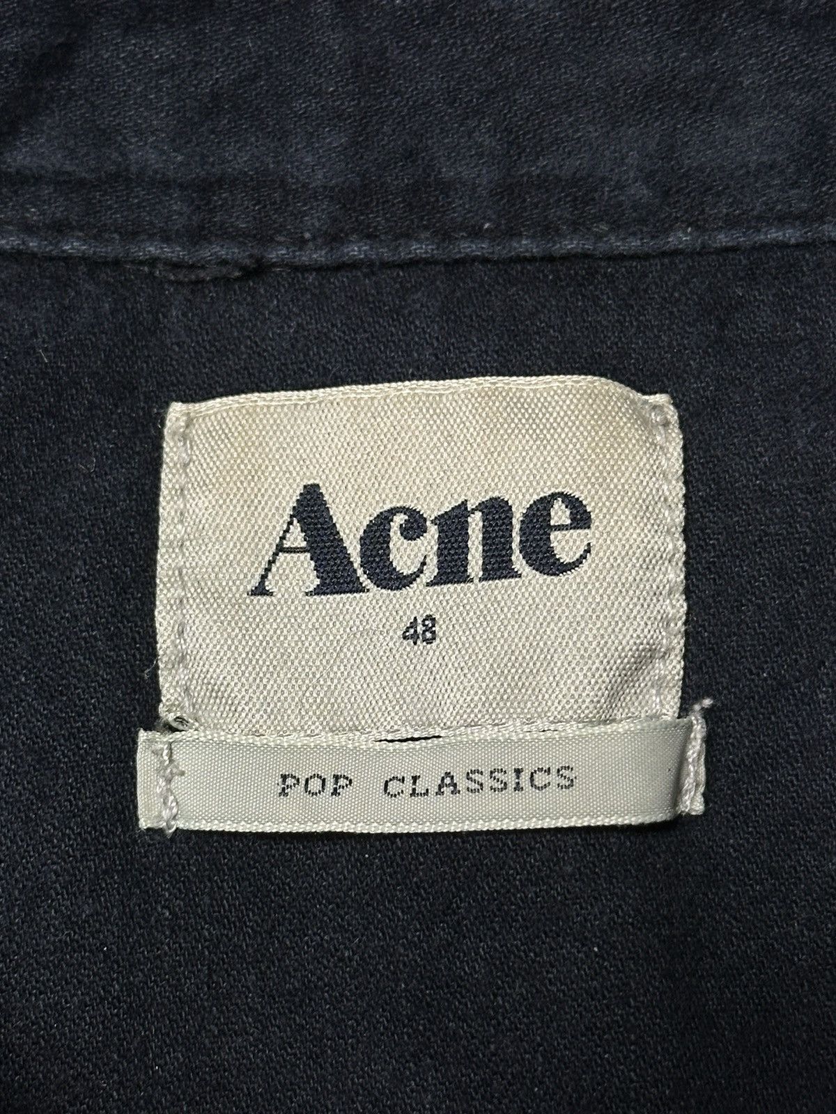 Acne Studios Acne Studios Pop Classics Western Denim Button-Up Shirt Size US M / EU 48-50 / 2 - 7 Thumbnail