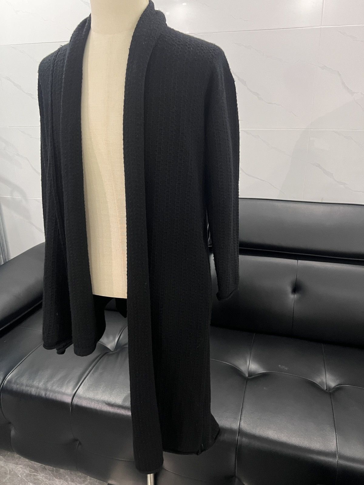 Yohji Yamamoto Yohji Yamamoto Asymmetric Hem Knit Sweater Size US M / EU 48-50 / 2 - 5 Thumbnail