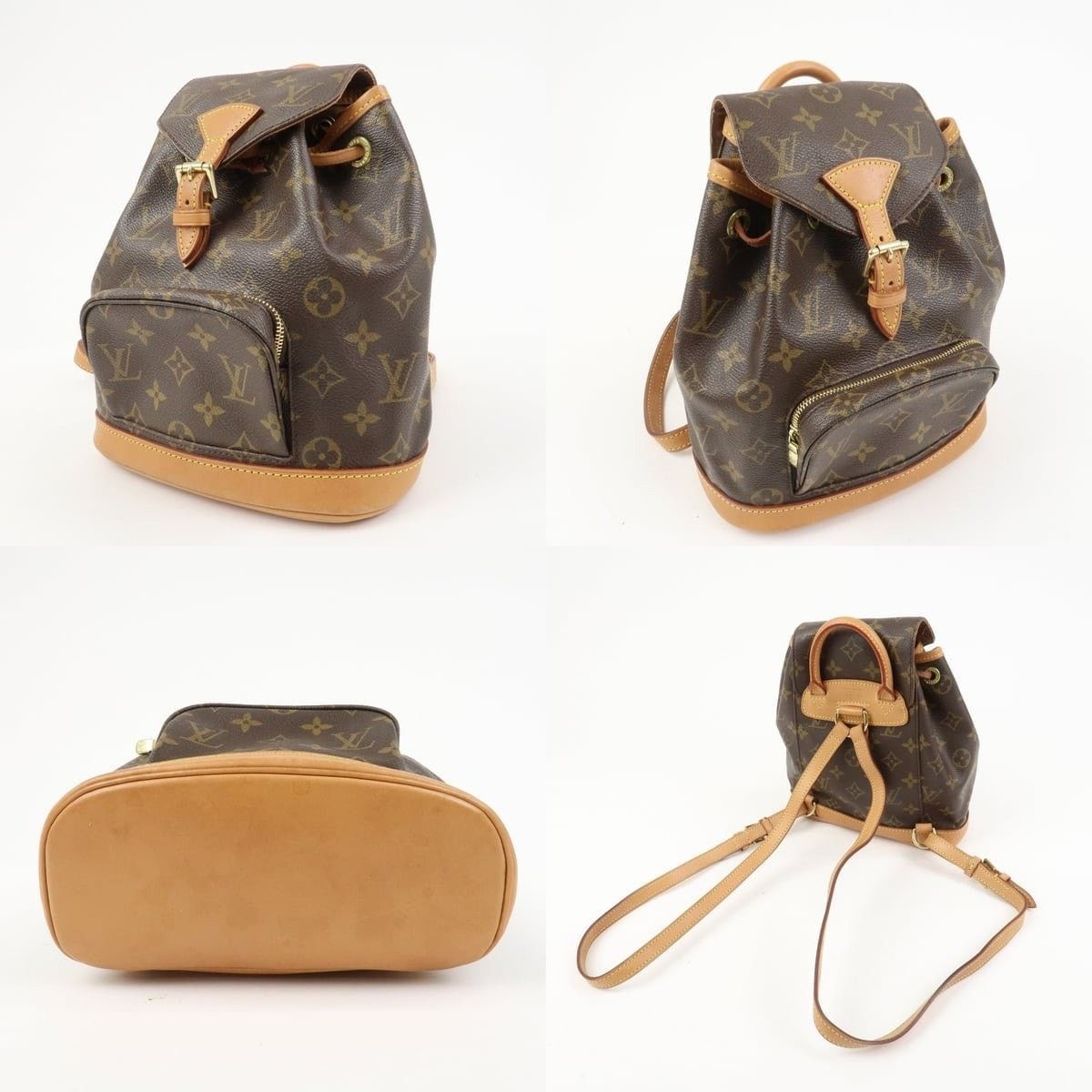 Louis Vuitton Louis Vuitton Monogram Mini Montsouris Backpack Size ONE SIZE - 3 Thumbnail
