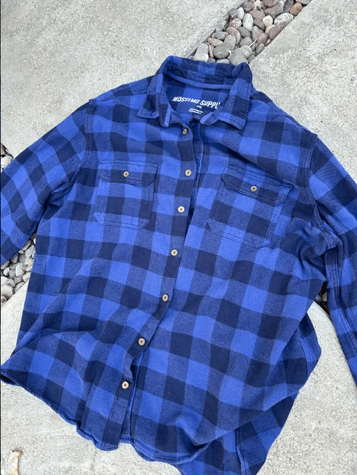 Mossimo Mens Blue Button Up Size US XXL / EU 58 / 5 - 2 Thumbnail