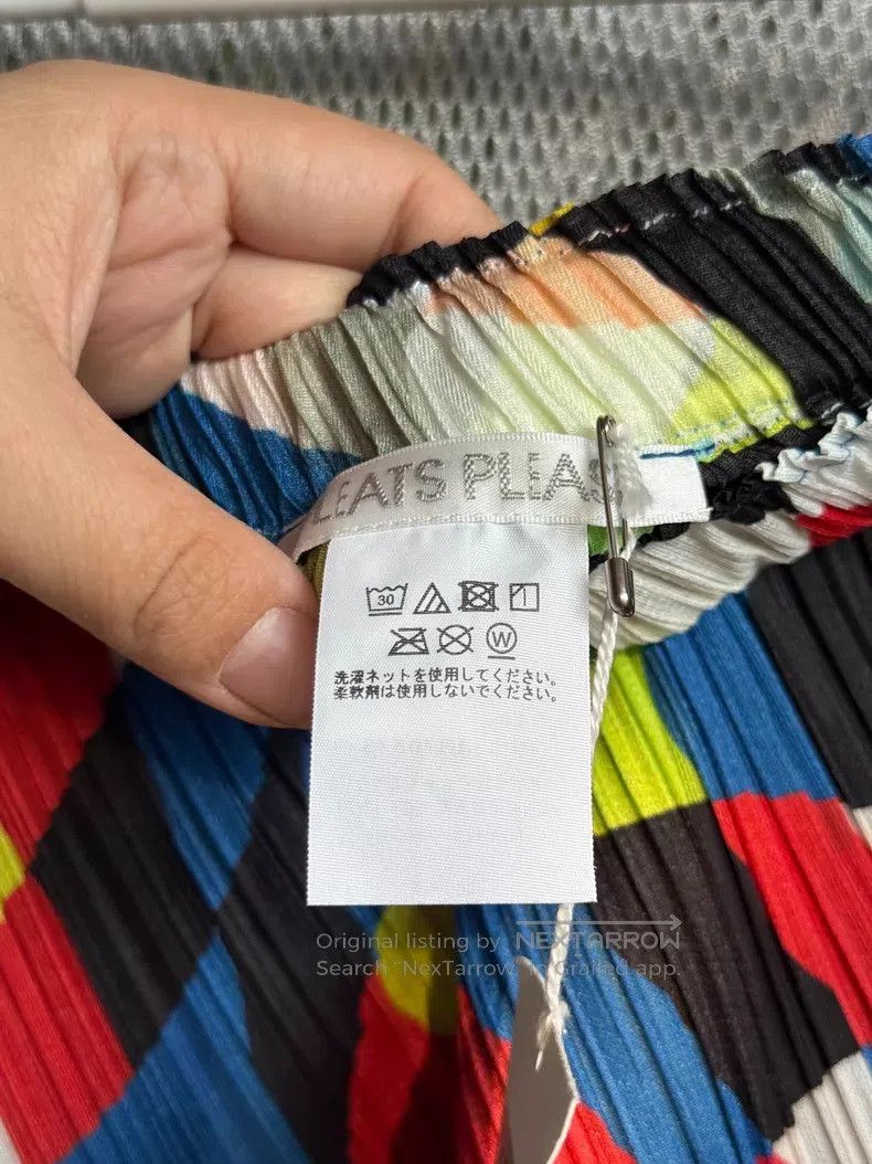 Issey Miyake Issey Miyake size:3 Mosaic skirt Size 31" - 3 Thumbnail