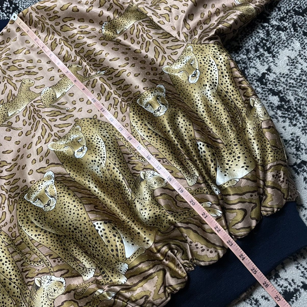 Vintage Vintage all over print leopard bomber jacket Size US L / EU 52-54 / 3 - 11 Thumbnail