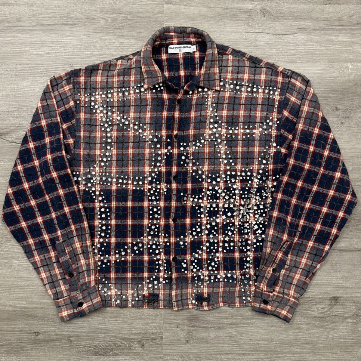 Vale Vale Forever Valley Dreams Rhinestone Flannel USA Size US XL / EU 56 / 4 - 2 Thumbnail