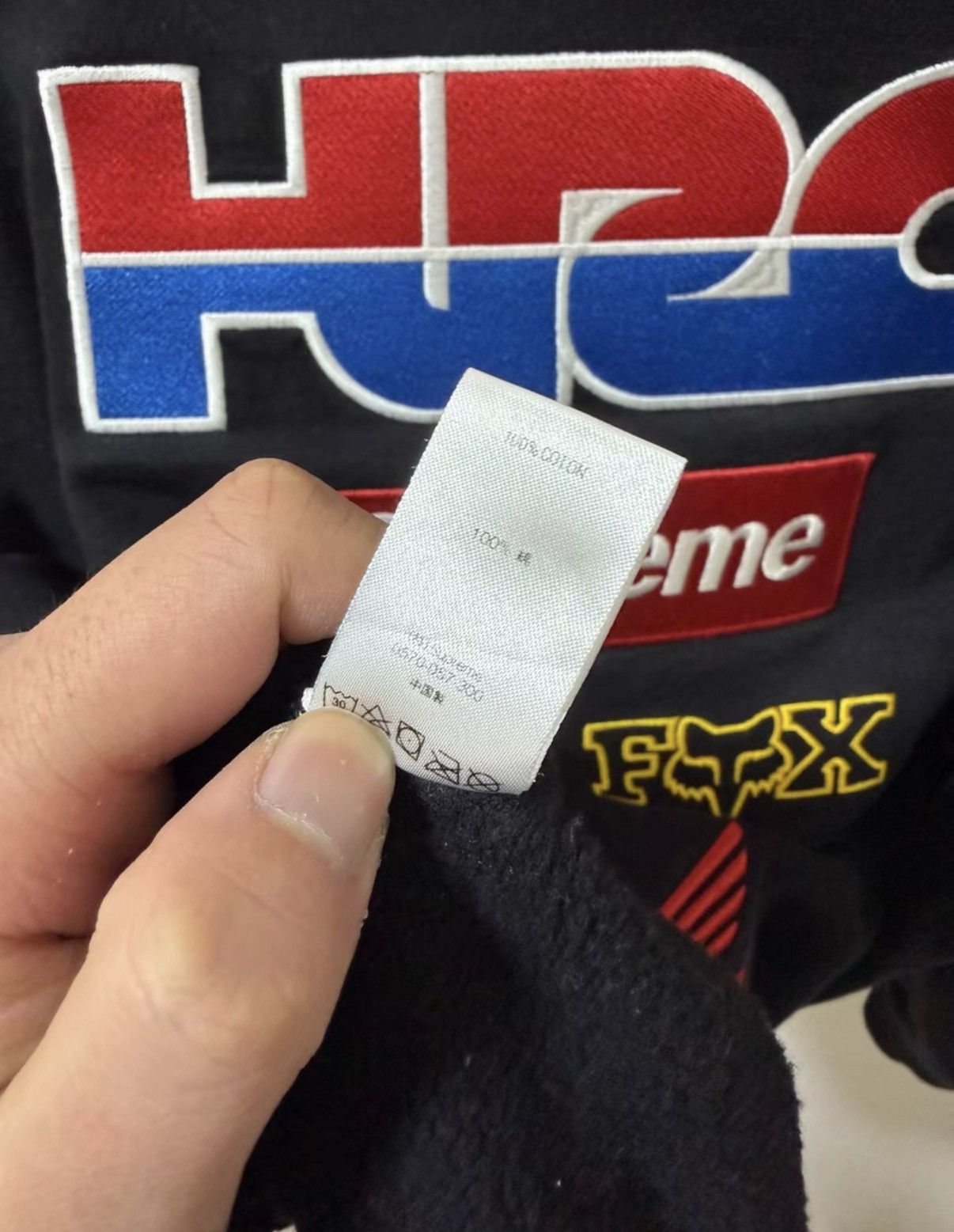 Supreme Supreme x HRC Fox Tri-Foil Hoodie Size US M / EU 48-50 / 2 - 5 Thumbnail