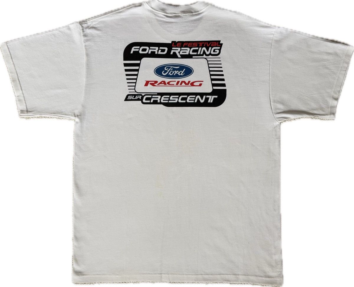 Ford × Vintage Vintage Ford Racing T-Shirt Size US XL / EU 56 / 4 - 2 Thumbnail