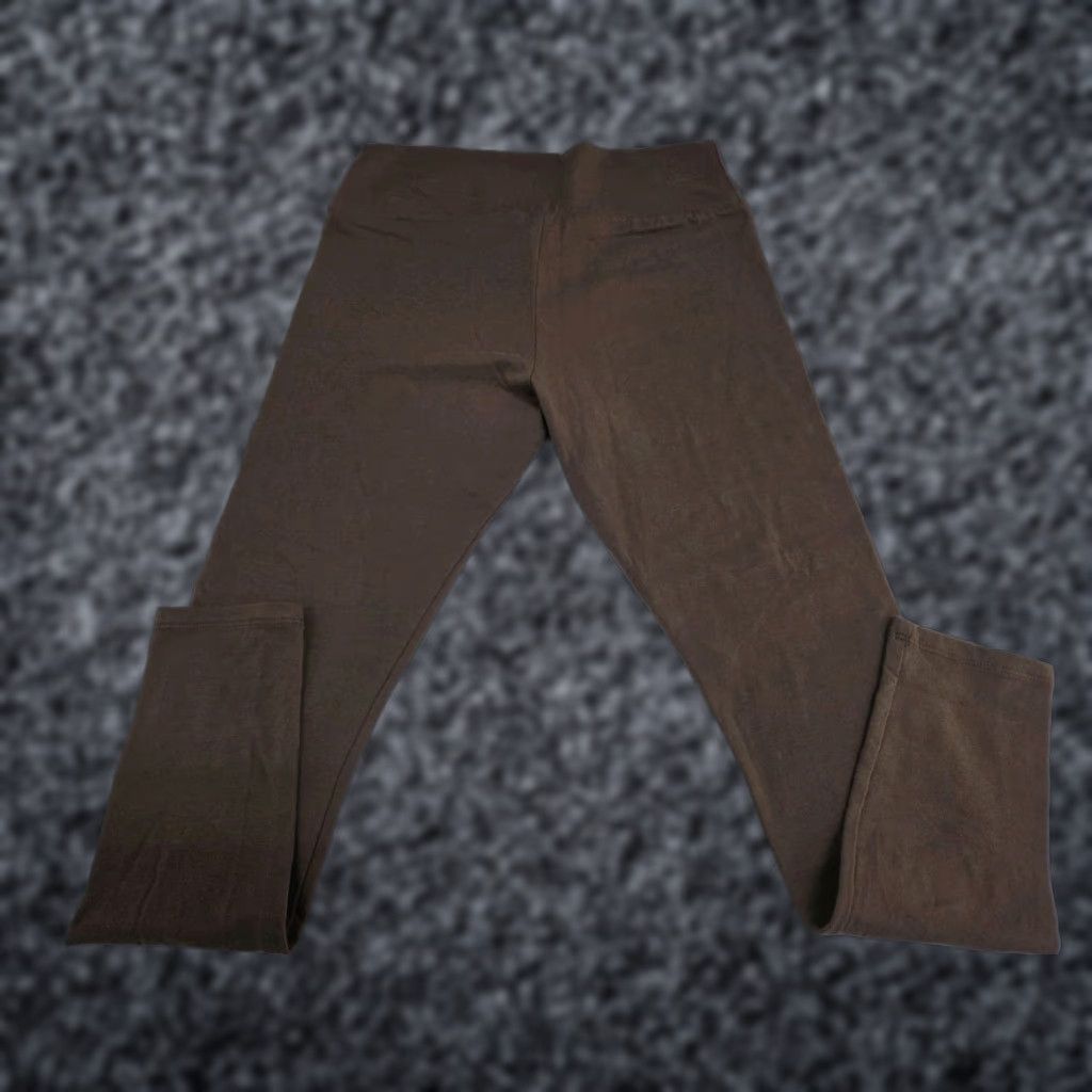 Fashion Nova NWT Fashion Nova Running Around Women's High Rise Leggings Chocolate M #8322 Size 32" / US 10 / IT 46 - 1 Thumbnail