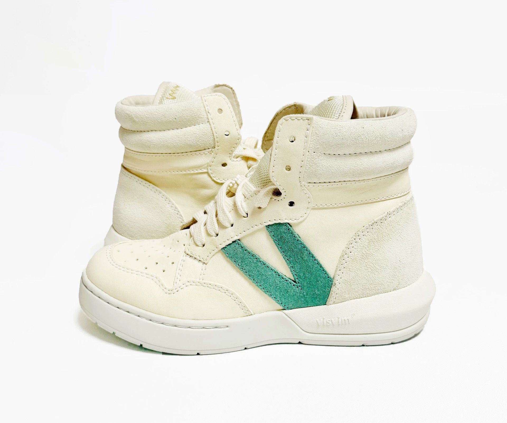 Visvim Visvim WMV CHAMBERLAIN HI W Women's Lt. Green/ivory Size US 6 / IT 36 - 3 Thumbnail