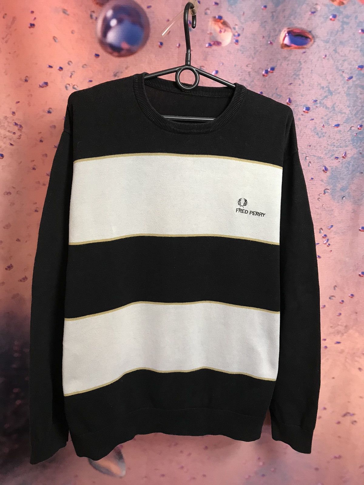 Fred Perry Vintage Fred Perry streetwear sweater Size US L / EU 52-54 / 3 - 2 Thumbnail