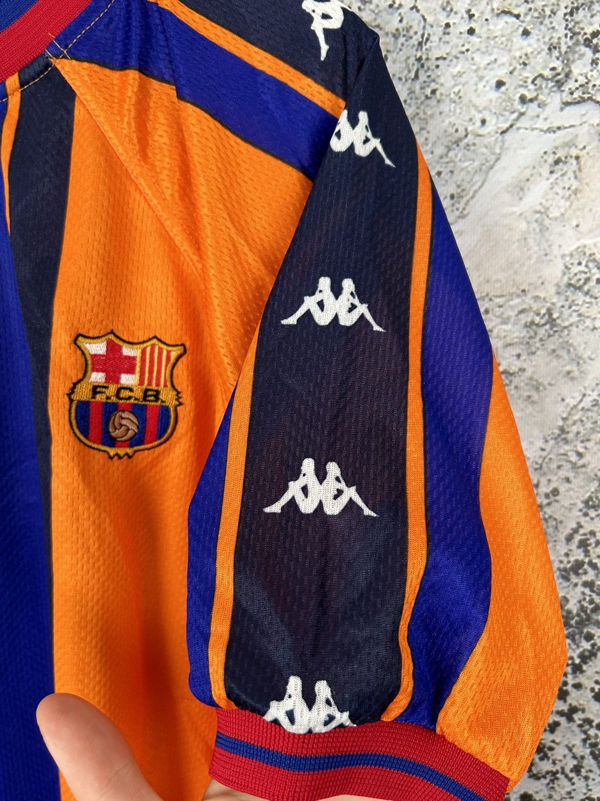 Vintage Vintage FC Barcelona Soccer Jersey 90s Football Rare Hype Size US XL / EU 56 / 4 - 4 Thumbnail
