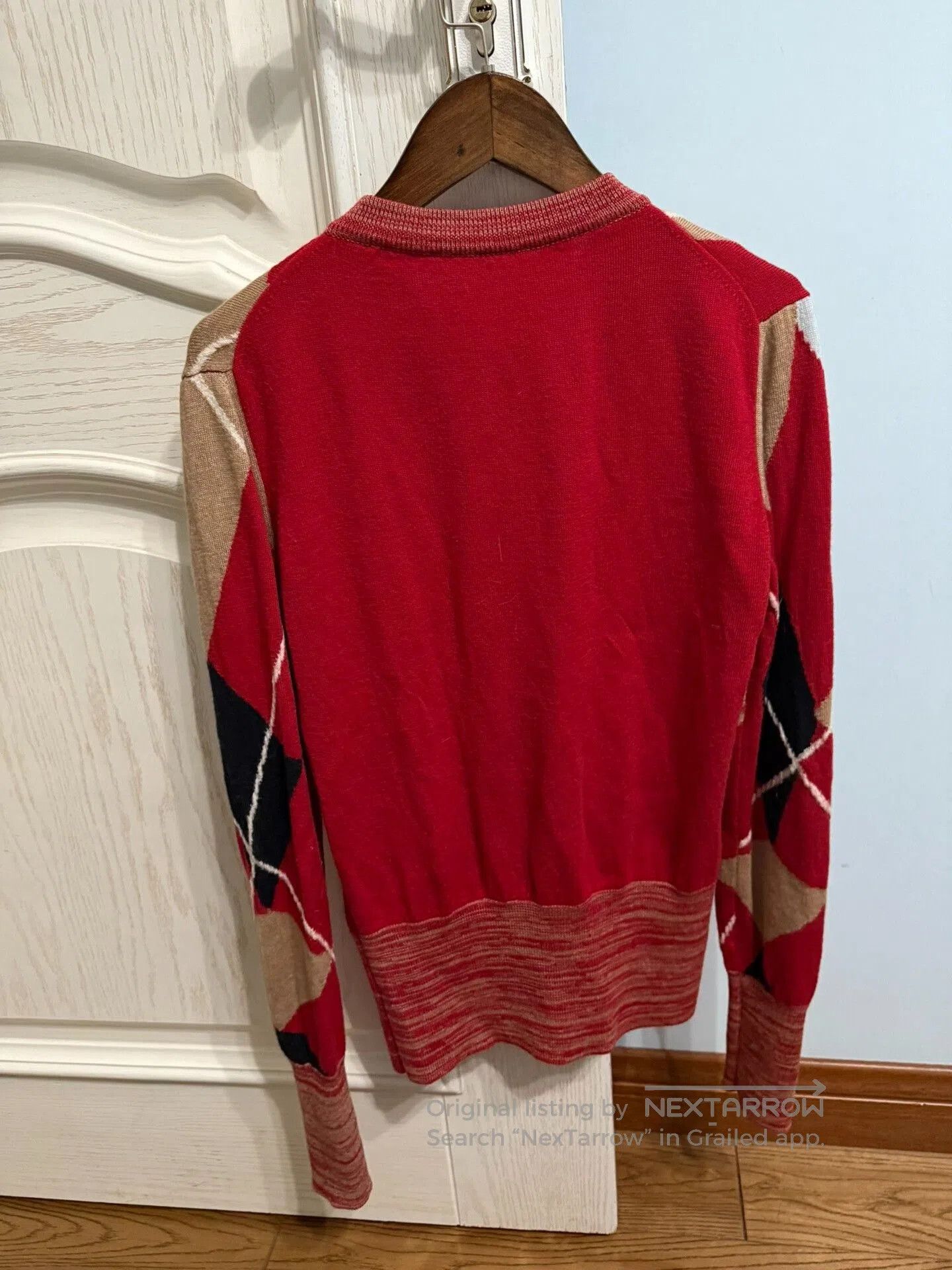 Vivienne Westwood Vivienne Westwood Knitted Cardigan with Plaid Design. Size S / US 4 / IT 40 - 3 Thumbnail