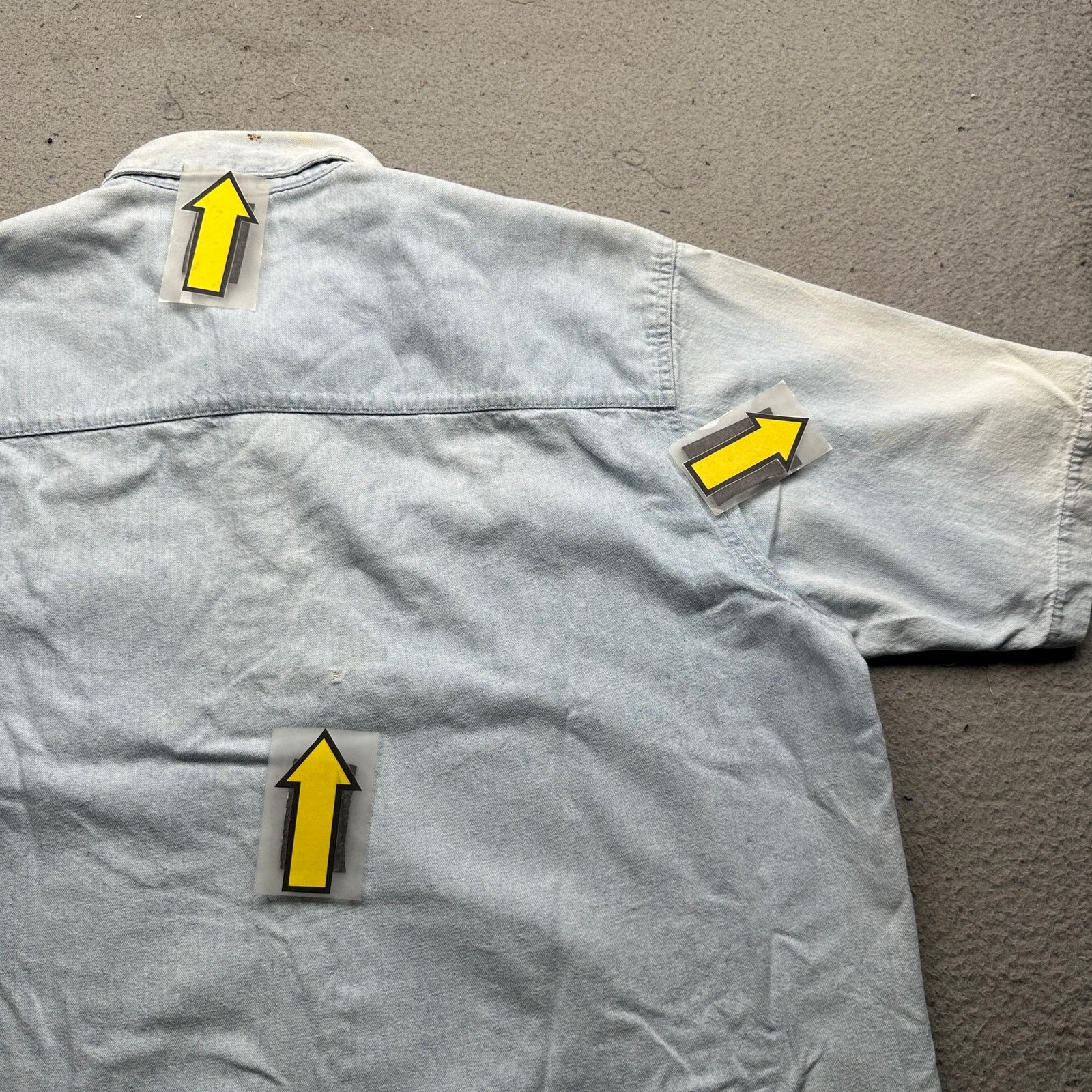 NASCAR Vintage NASCAR Ricky Rudd #10 Tide Denim Shirt Mens XL Size US XL / EU 56 / 4 - 8 Thumbnail