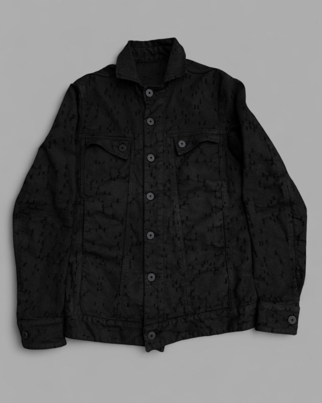 Boris Bidjan Saberi Boris Bidjan Saberi Waxed Distressed Jacket Size US S / EU 44-46 / 1 - 1 Thumbnail