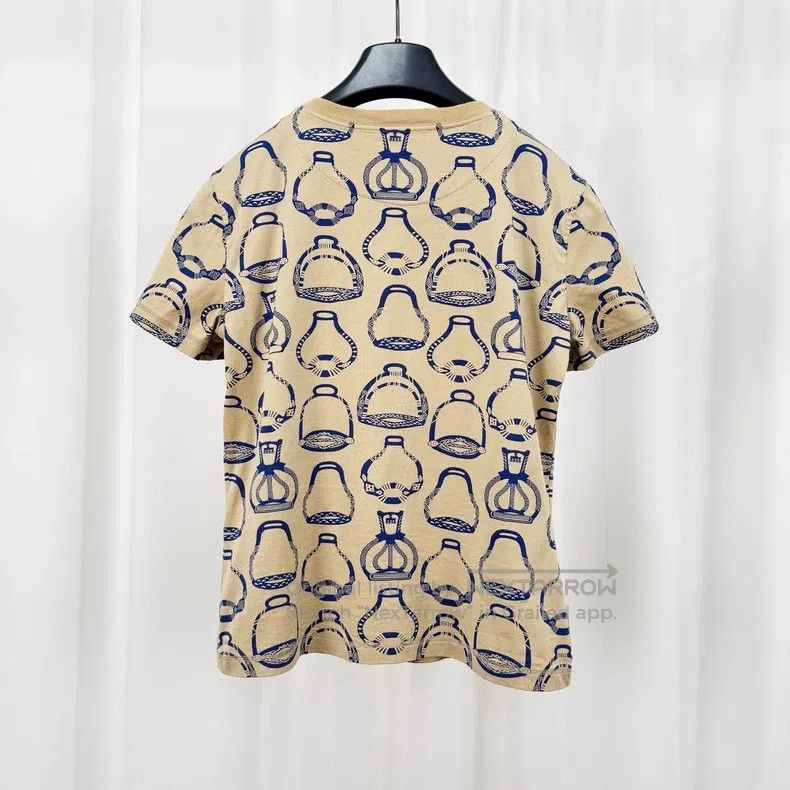 Hermes Hermes Printed Short-sleeve Size XS / US 0-2 / IT 36-38 - 2 Thumbnail