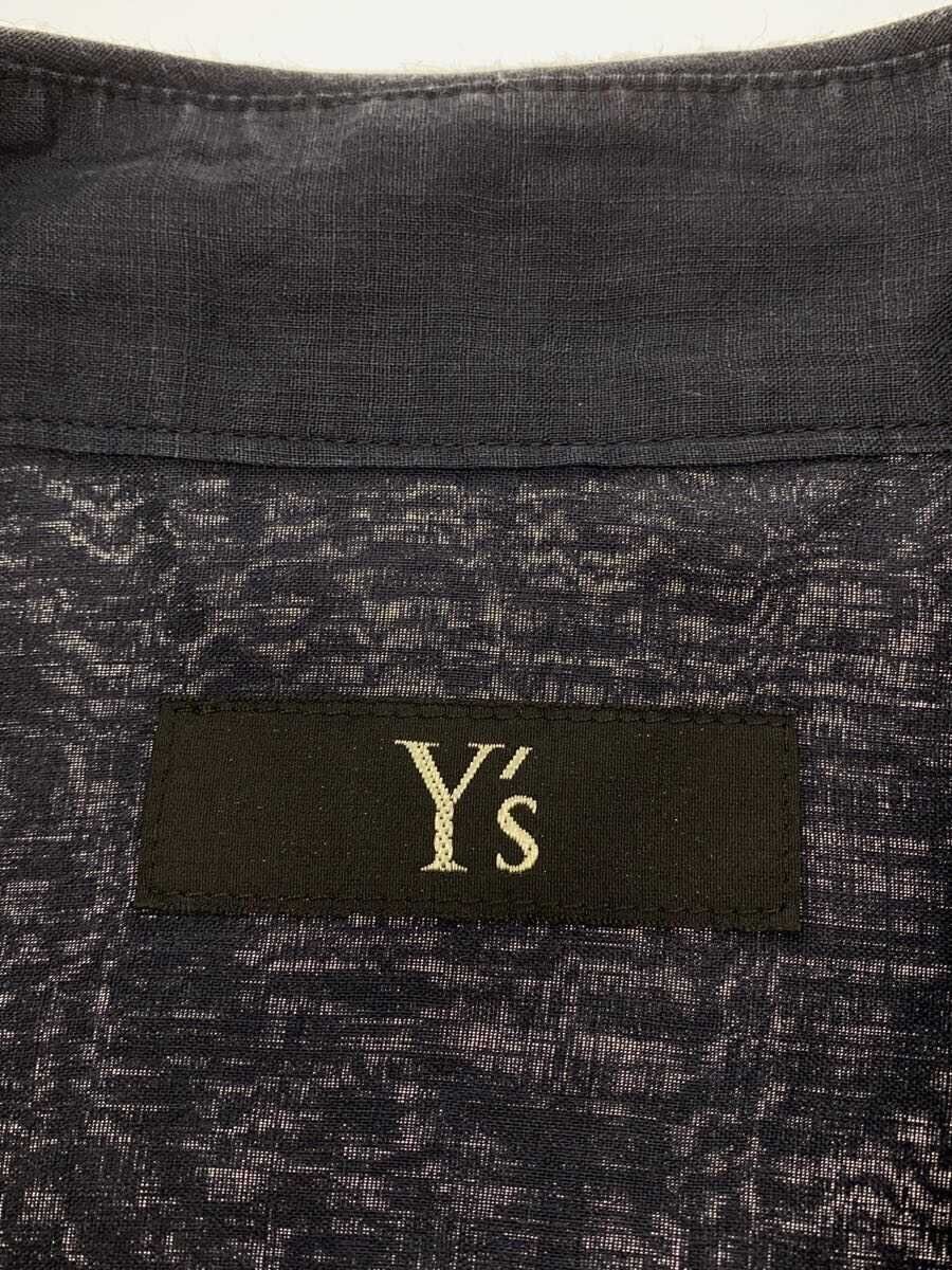 Yohji Yamamoto YOHJI YAMAMOTO POUR HOMME Y’s Linen/NVY long sleeve shirt Size US S / EU 44-46 / 1 - 3 Thumbnail