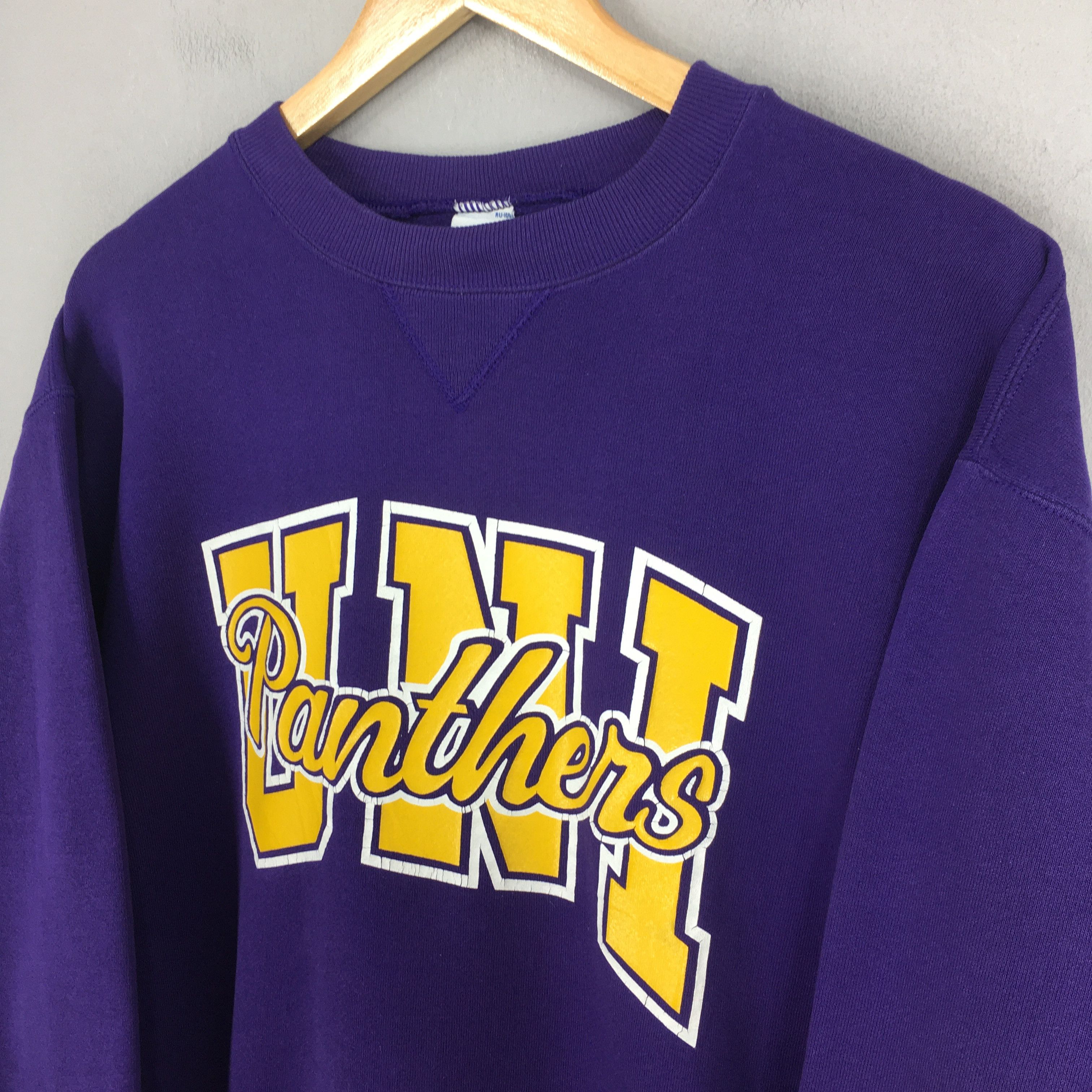 Russell Athletic Vintage Northern Iowa Panthers Football Sweatshirt XLarge Size US XL / EU 56 / 4 - 3 Thumbnail