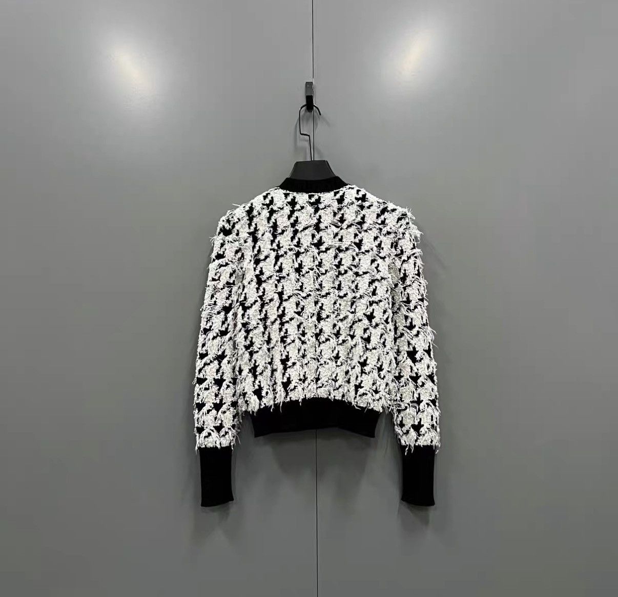 Dior Dior 25SS Houndstooth Woven 2-in-1 Jacket J41 Size XS / US 0-2 / IT 36-38 - 2 Thumbnail