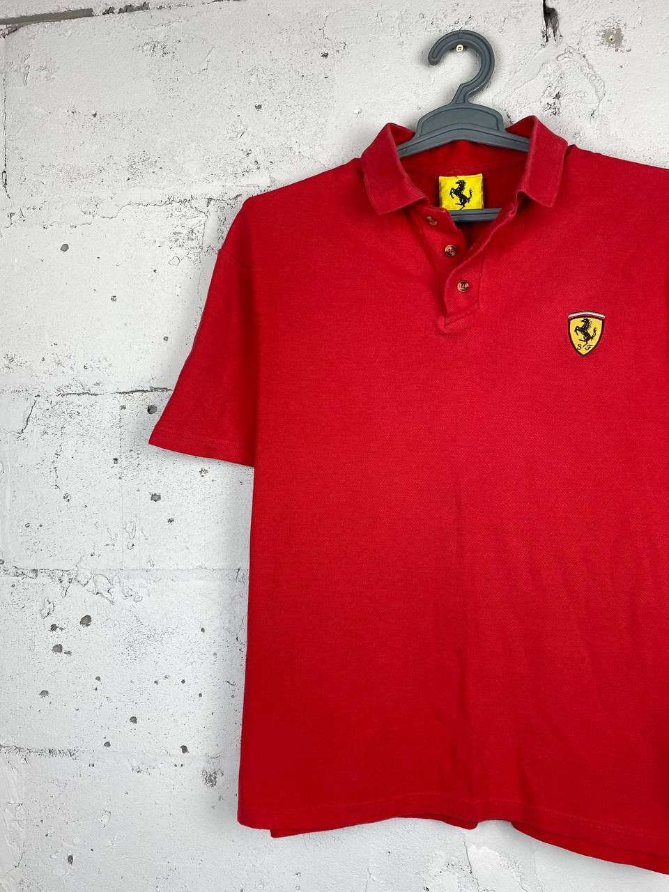 Ferrari × Formula 1 Vintage scuderia Ferrari 1999 polo small logo basic logo tee Size US L / EU 52-54 / 3 - 3 Thumbnail