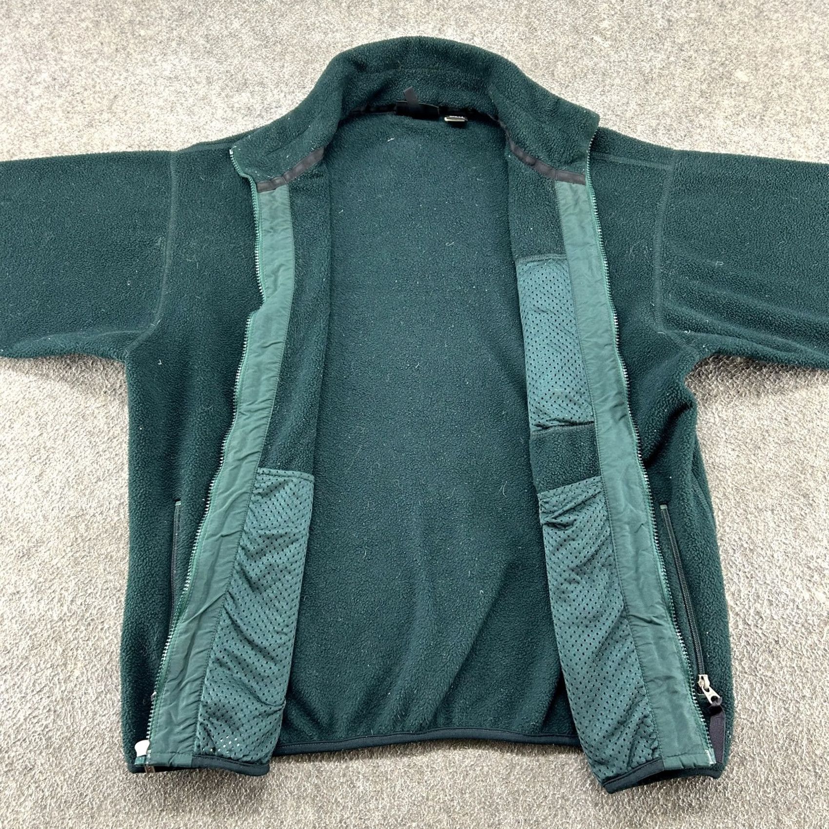 Patagonia VINTAGE Patagonia Jacket Mens M Green Sherpa Fleece Full Zip Polyester USA 90s Windbreaker Century? Size US M / EU 48-50 / 2 - 6 Thumbnail