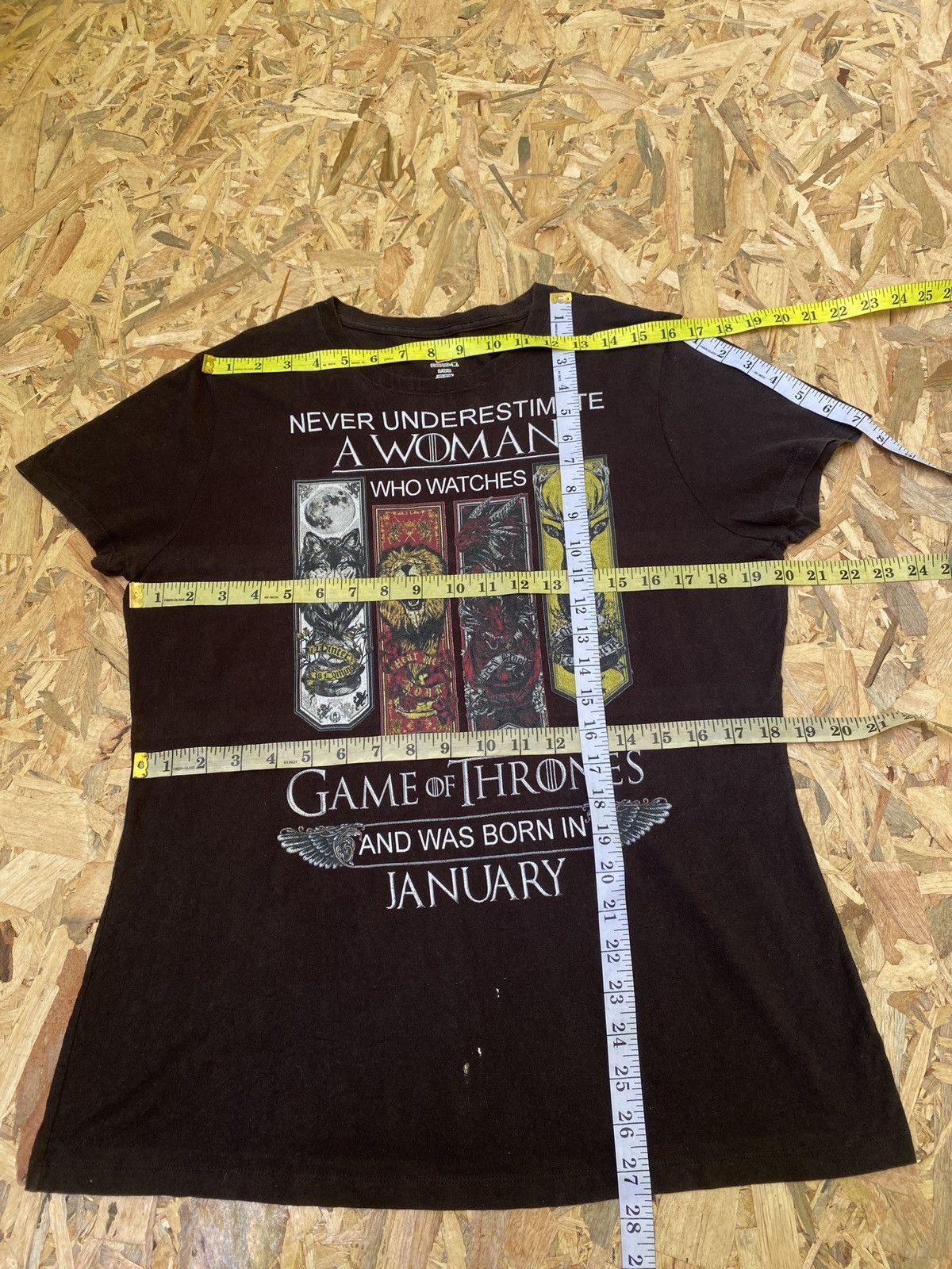 Hanes × Vintage Vintage game of thrones tee Size L / US 10 / IT 46 - 10 Thumbnail