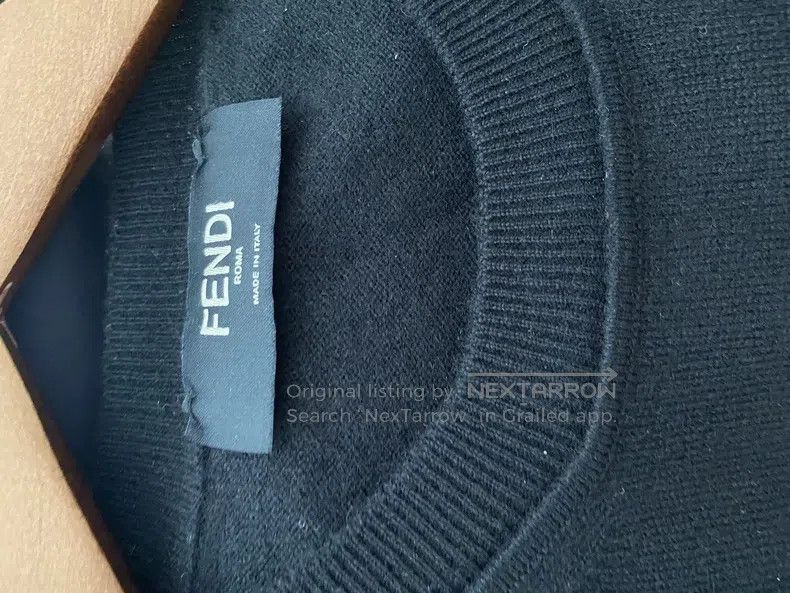 Fendi Fendi Pure Cashmere Sweater Size US L / EU 52-54 / 3 - 4 Thumbnail